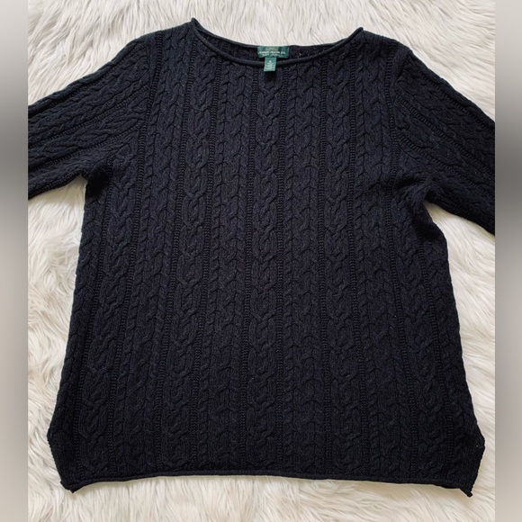 LRL Ralph Lauren Cable Knit Sweater - Picture 10 of 16